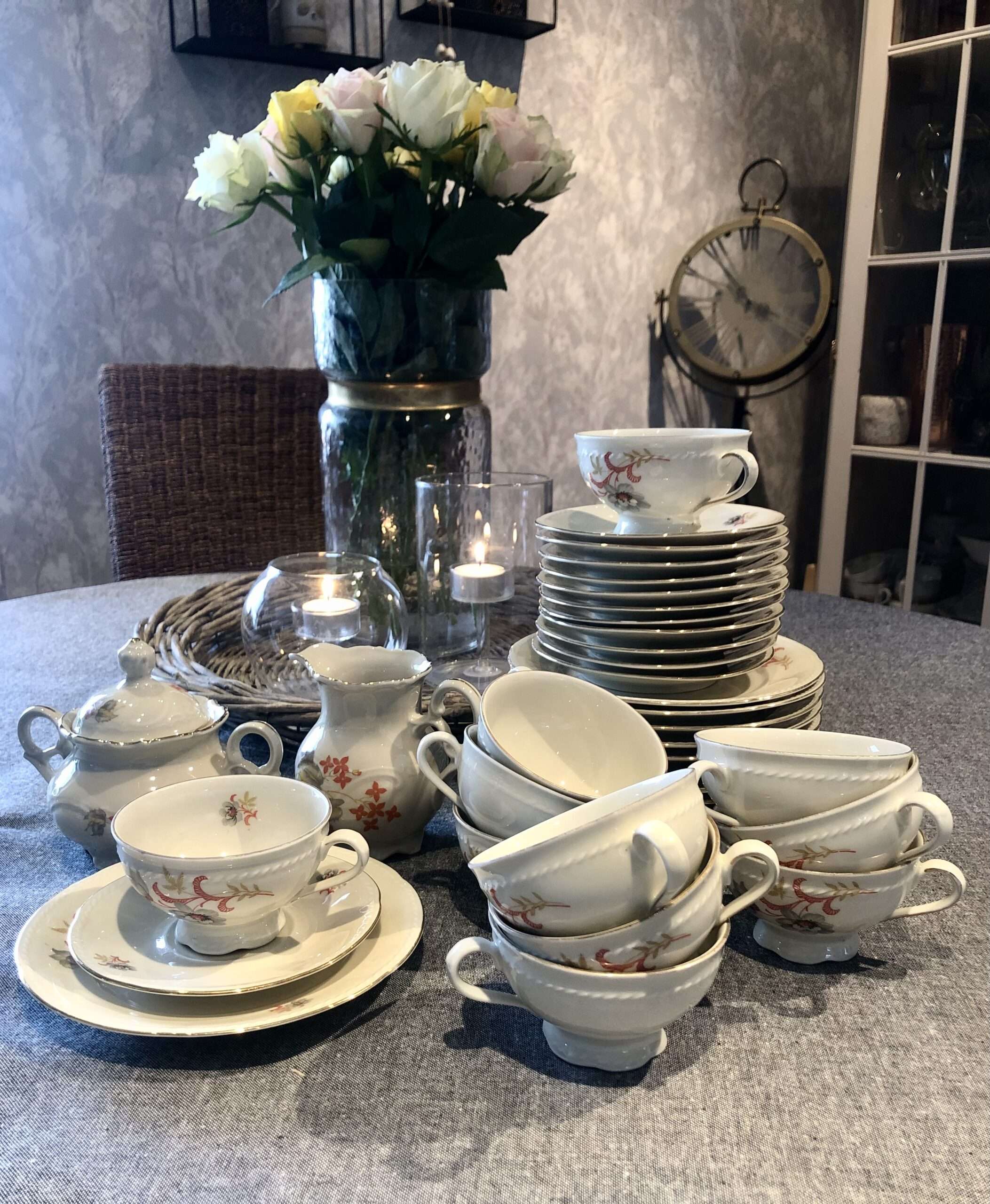 Porcelana Bavaria zestaw x 10