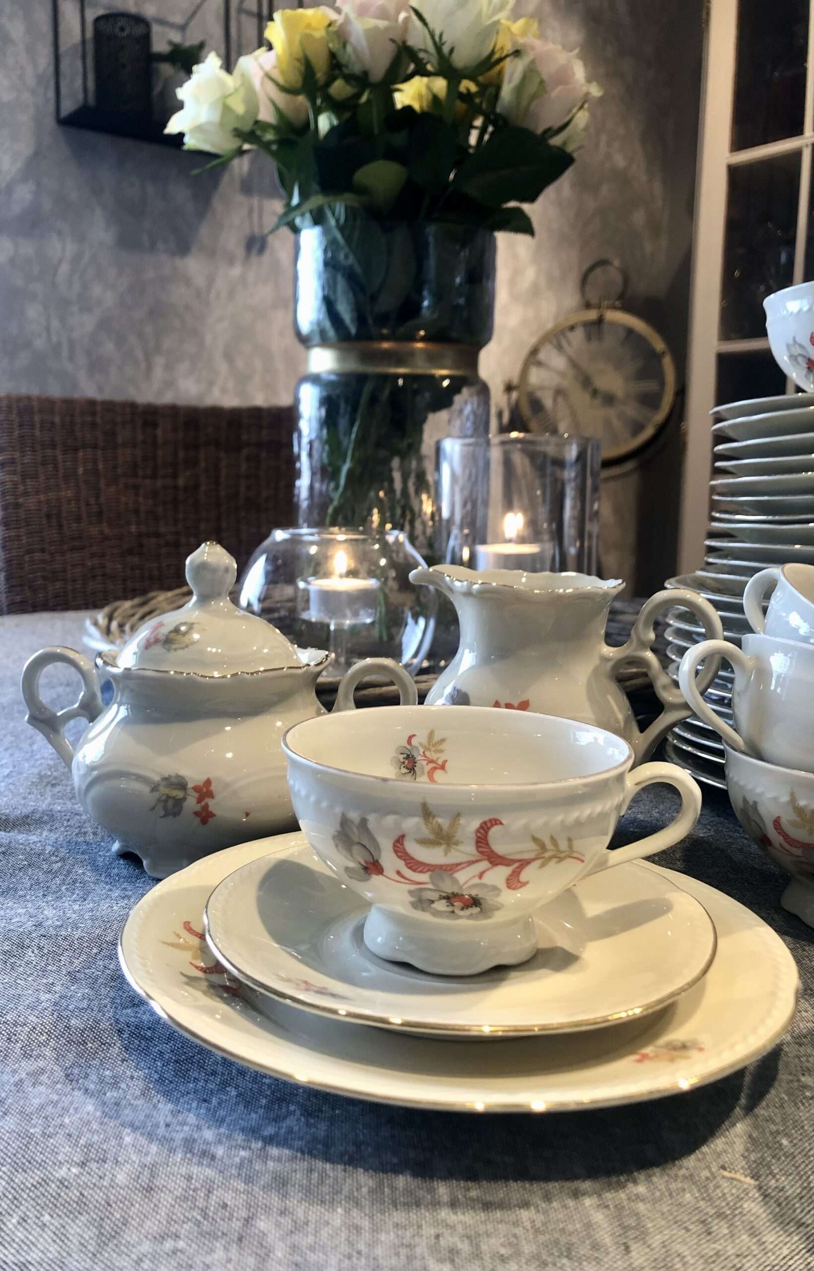 Porcelana Bavaria zestaw x 10