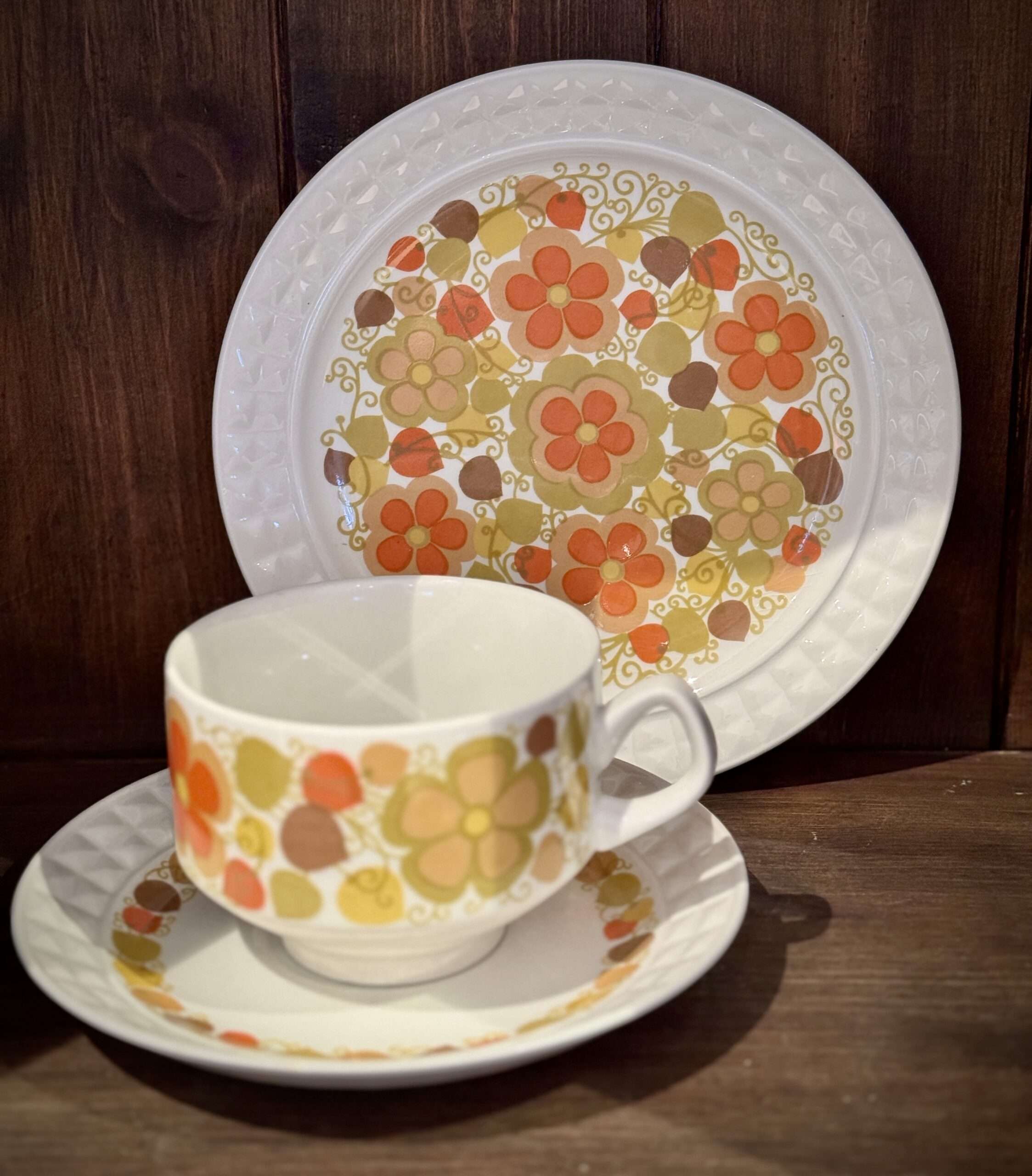 Porcelanowe trio dla dwóch osób