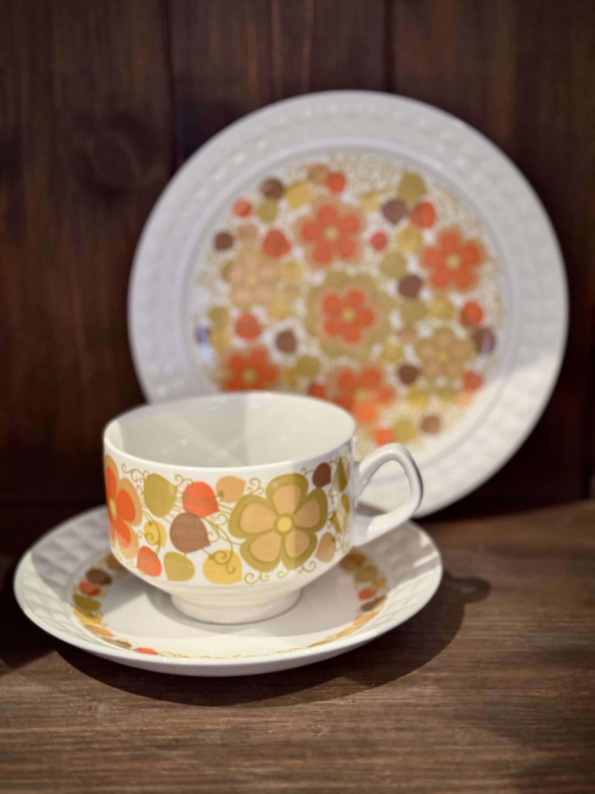 Porcelanowe trio dla dwóch osób